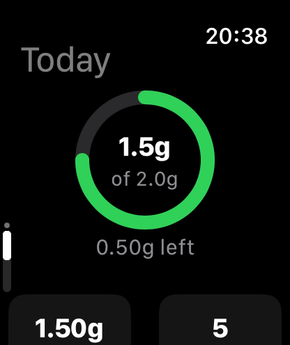 Watch app daily limit